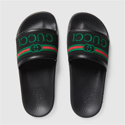 kids gucci sliders|kids gucci loafers.